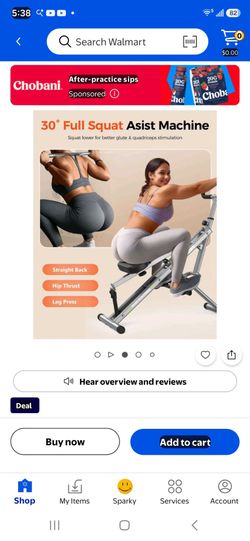 Fly Bird Assisted Squat Machine