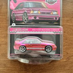 Hot Wheels Club Exclusive Pink 93 Ford Mustang