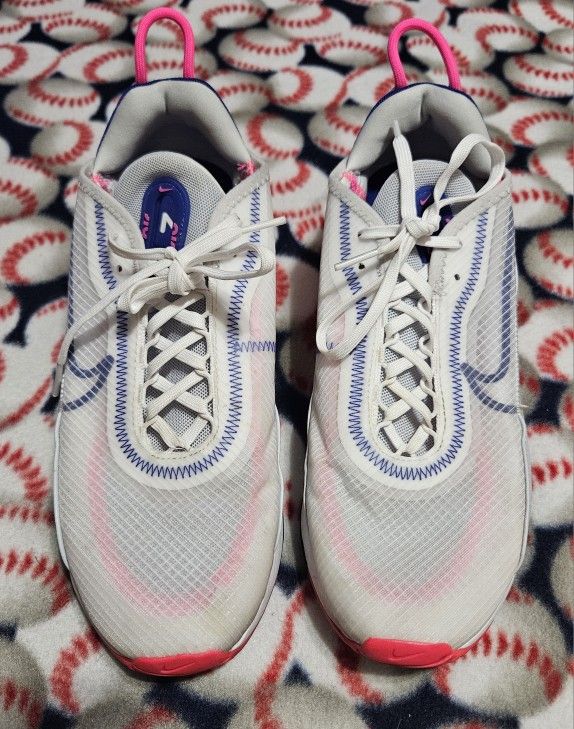 Used Women’s Nike Air Max 2090 Laser Pink Shoes, Women's Size 10