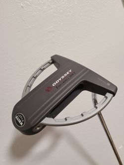 Odyssey White Steel Tri-Ball SRT Putter