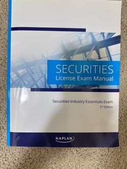 Securities license manual