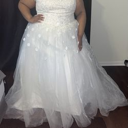 Beautiful Plus Size Wedding Dress