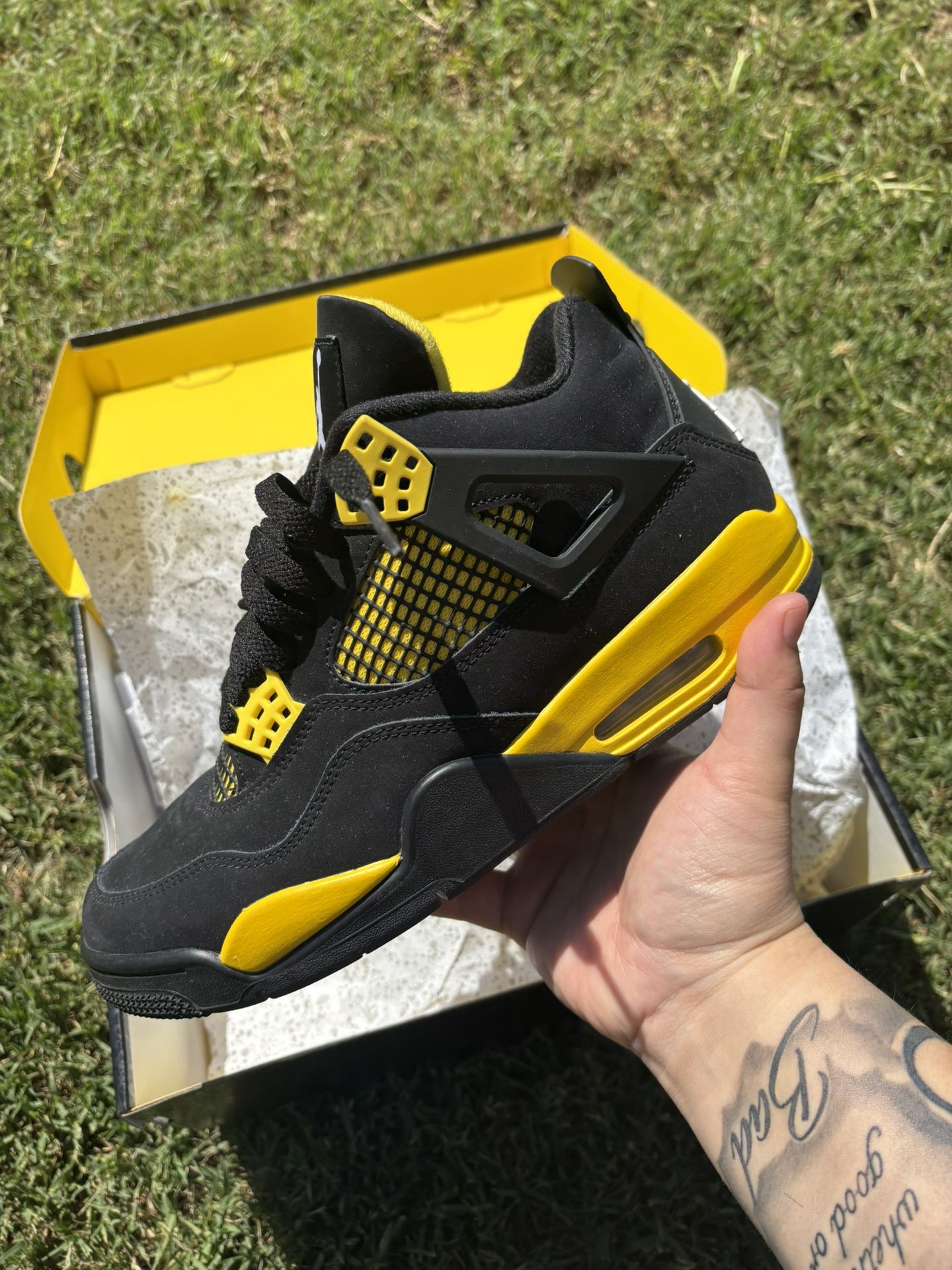 jordan 4 yellow thunder