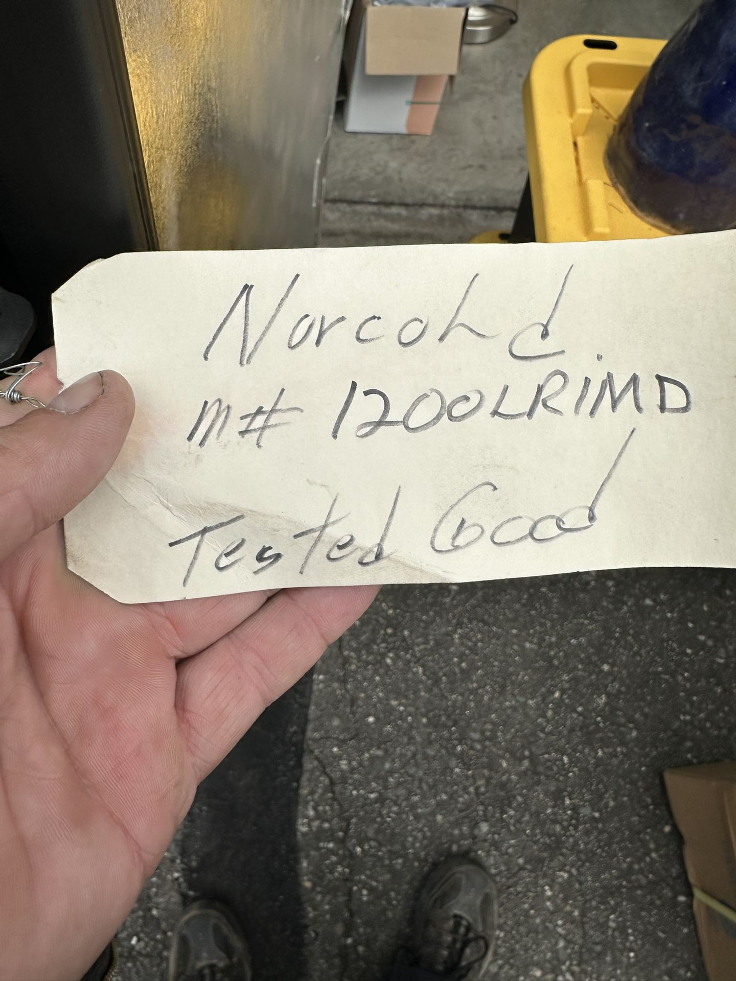 Rv Refrigerator Norcold 1200LRIMD