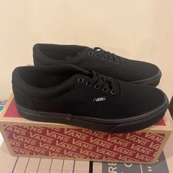 Size 8 Men’s Doheny Vans Black/Black