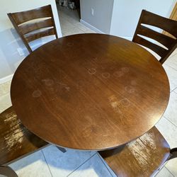 For Free. Kitchen Table With Four Chairs 