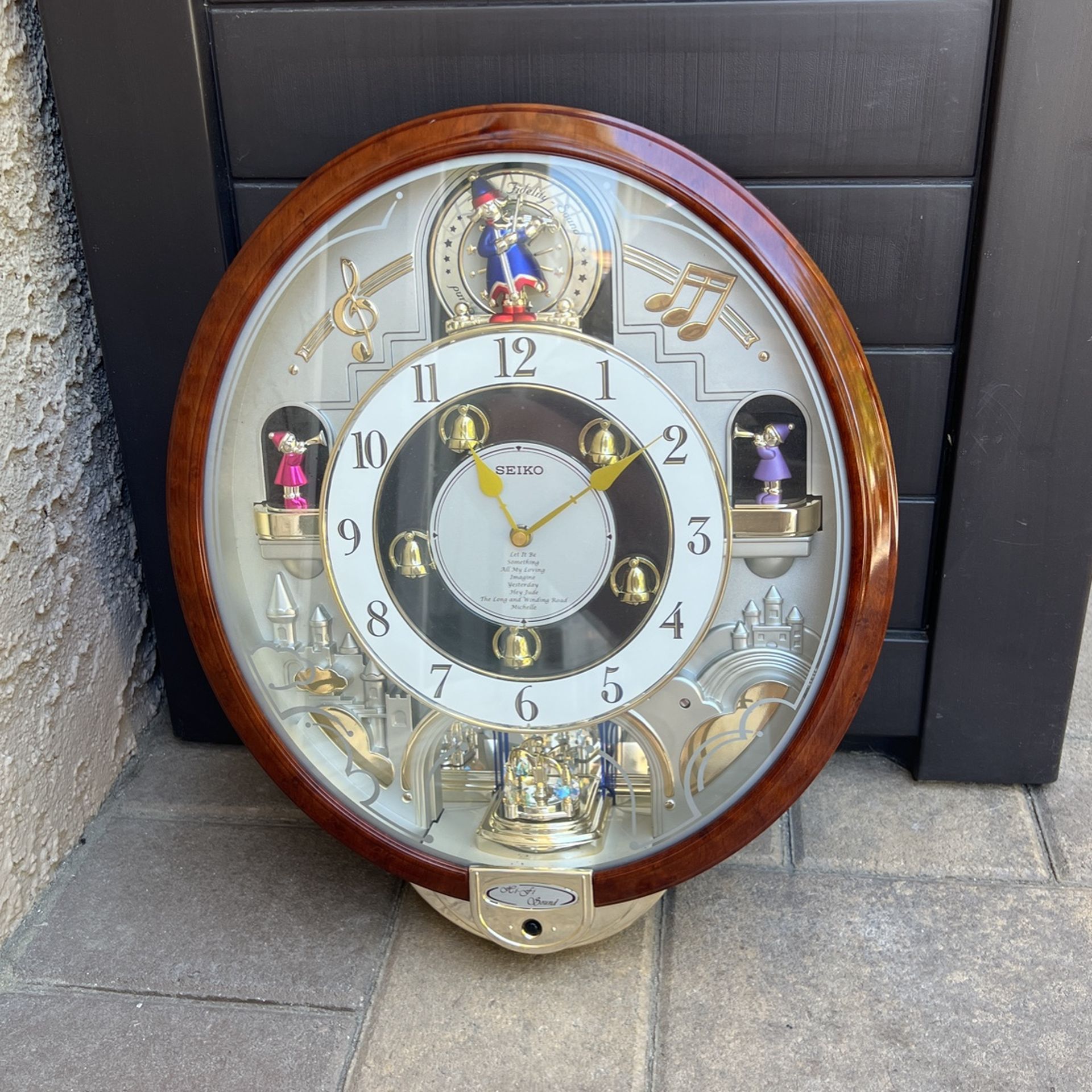 Seiko Limited Edition Melodies Motion Musical Wall Clock