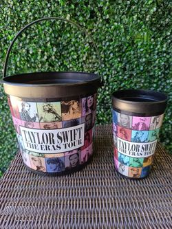 Taylor Swift The Eras Tour Popcorn Bucket and Theater Cup NEW