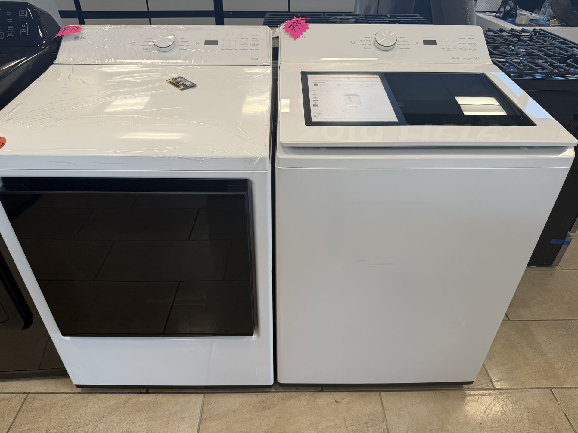 Lg Washer And Gas Dryer