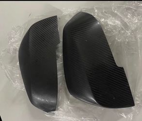 BMW carbon mirror caps