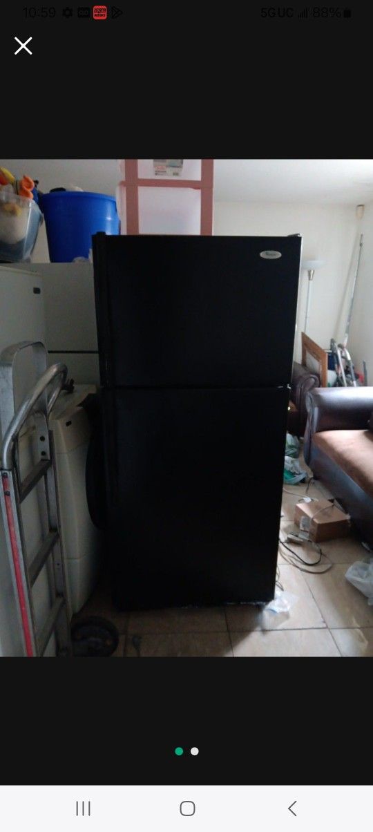 Whirlpool Refrigerator Length 30" Height 65"