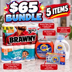 Household Essentials Bundle – 5 Items