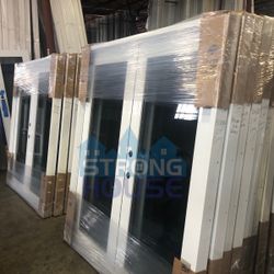Impact French Door 72x80 Aluminum Certified ✅ 