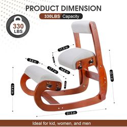 IllumiFurn Ergonomic Kneeling Chair