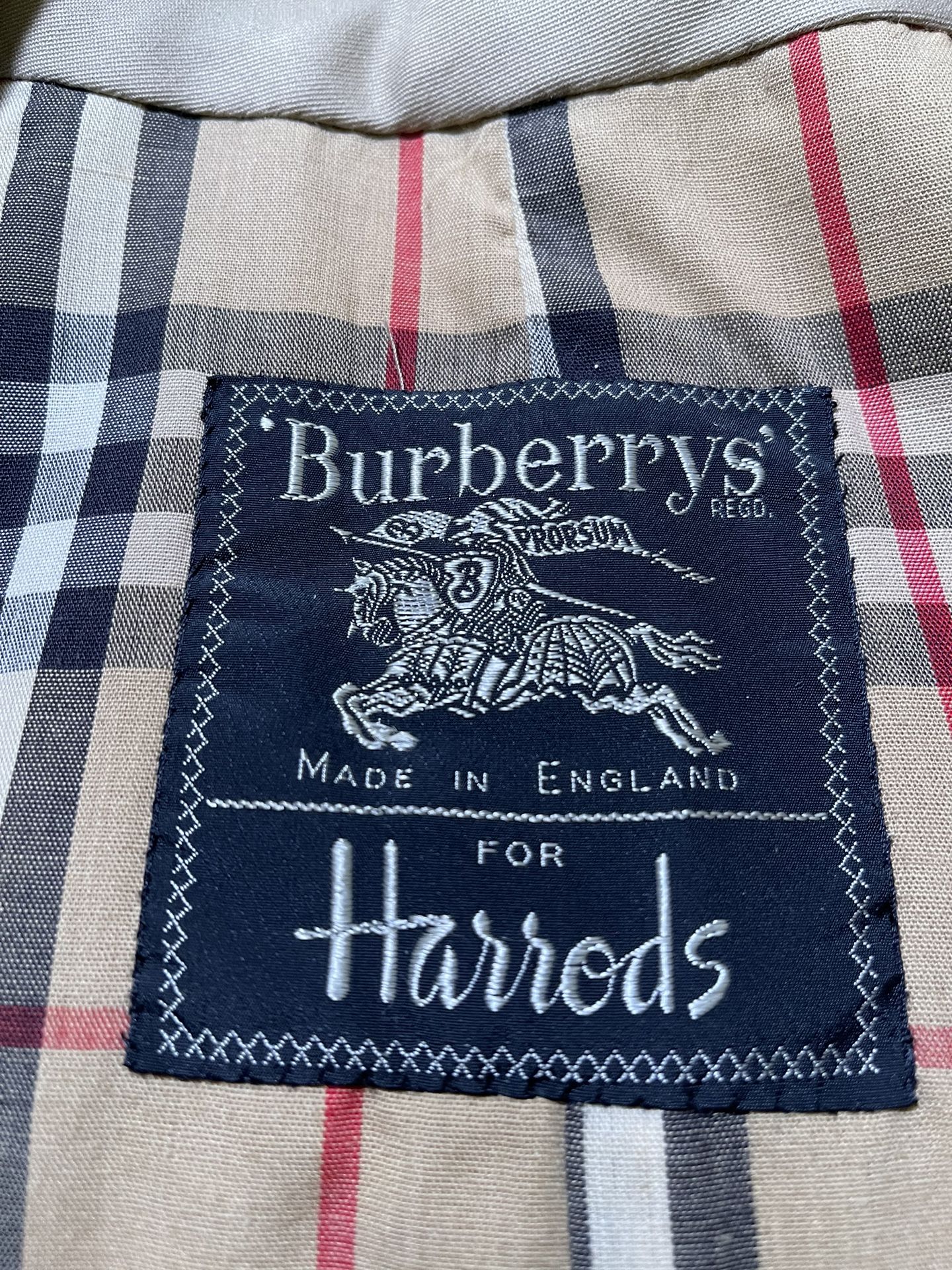 Vintage Burberry Large Men’s Trench Coat