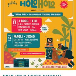Holo Holo Festival Sunday July 14