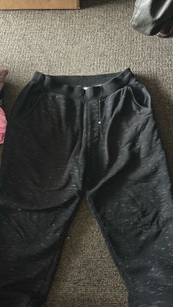 Black sweatpants