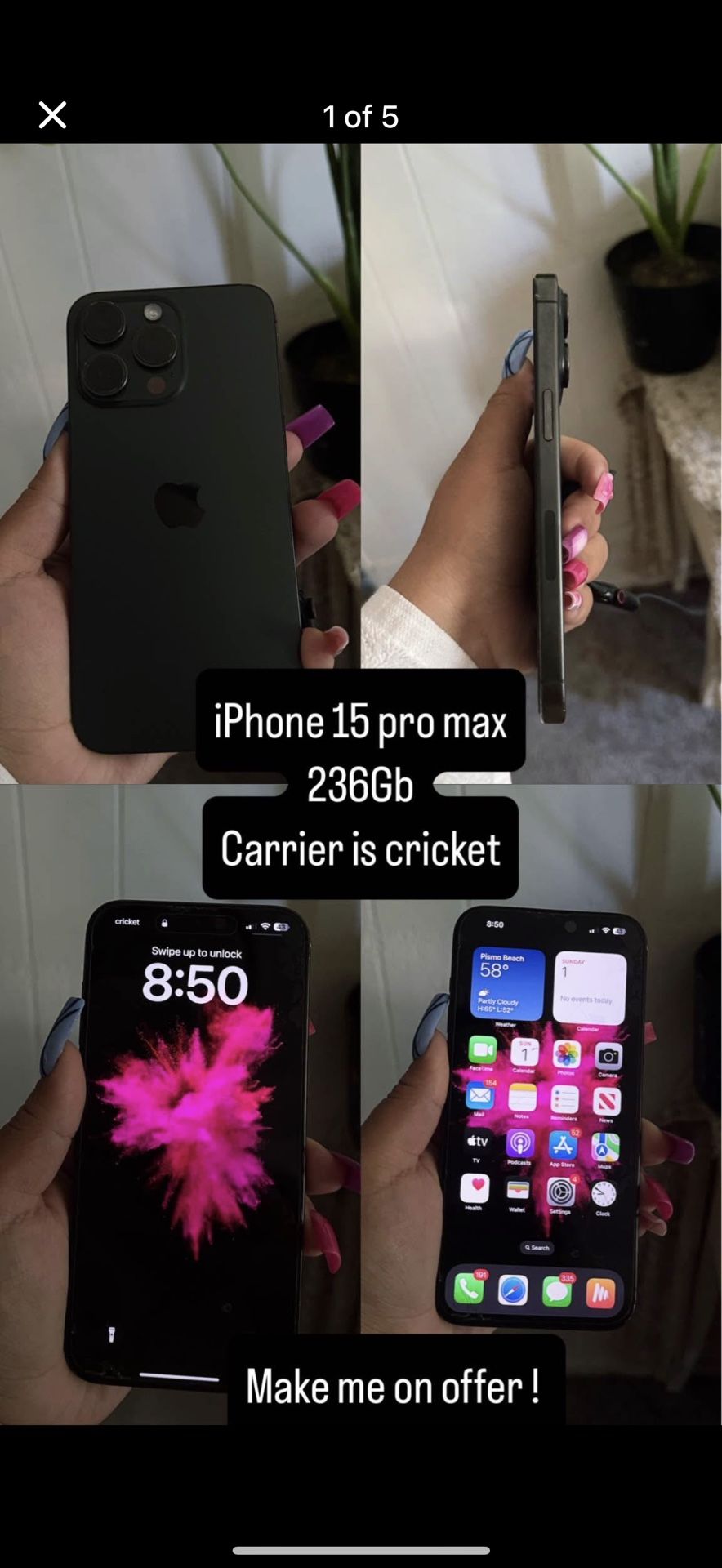 IPHONE 15 Pro Max 256GB