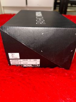 Fashion Nova Invisible Love Heels Nude Size 8