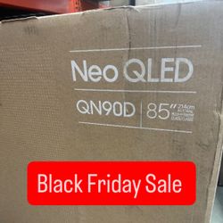 SAMSUNG 85-Inch Class Neo QLED 4K QN90D Series Neo Quantum HDR+, Dolby Atmos, Object Tracking Sound+, Anti-Glare, Gaming Hub, Q-Symphony, Smart TV wit