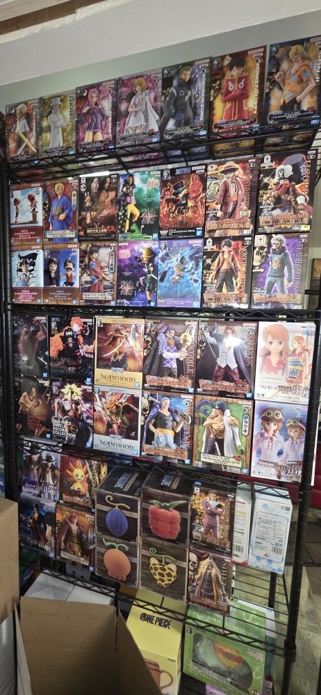 ANIME FIGURES DRAGON BALL Z ONE PIECE MIKU NARUTO MY HERO ACADEMIA JJK AND MORE