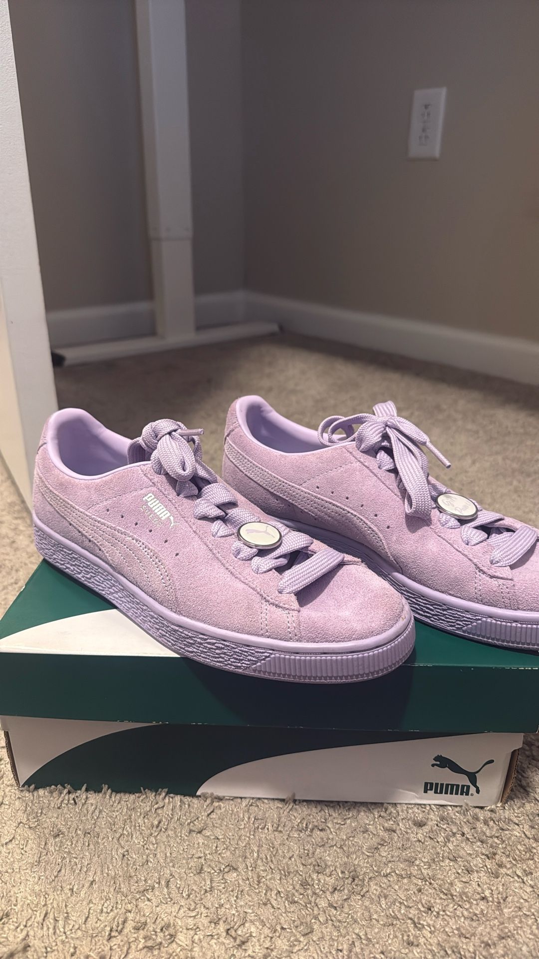 Lauren London - Lavender Low Top Puma