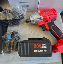 New 20v Toolman Cordless Brushless 1/2 Impact