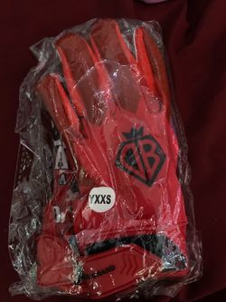 Youth xxs DB football gloves