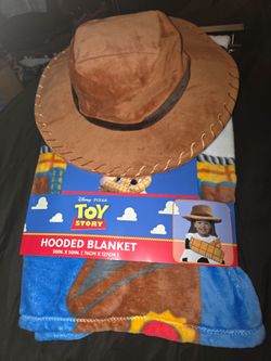 Toy Story Woody Hooded Blanket