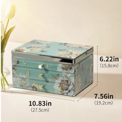 Glass Jewelry Box