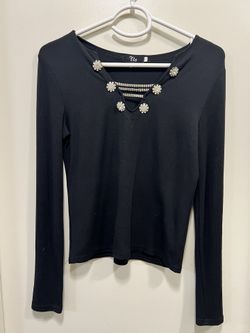 Shiny tops/T-shirts and synthetic suede coat/jacket