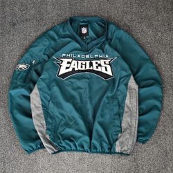 NFL Men's Philadelphia Eagles Windbreaker Size Medium 