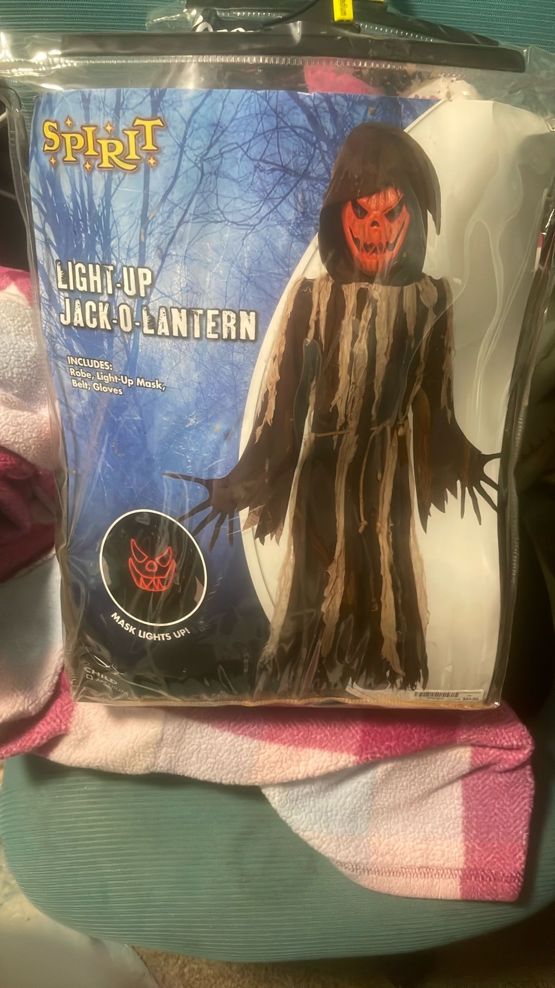 Light Up Jack-o-lantern