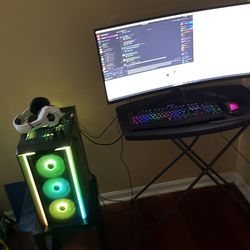 Gaming pc set up for sell