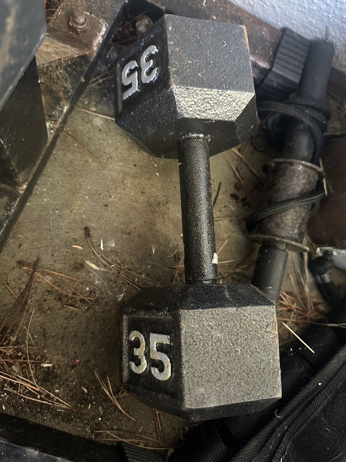 35 Lb Dumbbell 