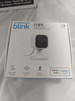 Blink Mini Indoor HD Smart Security Camera NIB