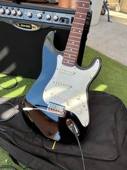 Line 6 Amplifier with free guitar