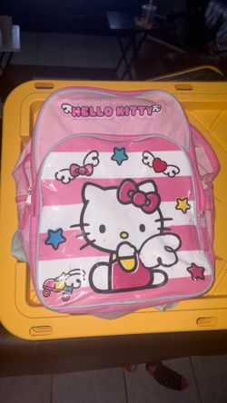 Pink hello kitty background