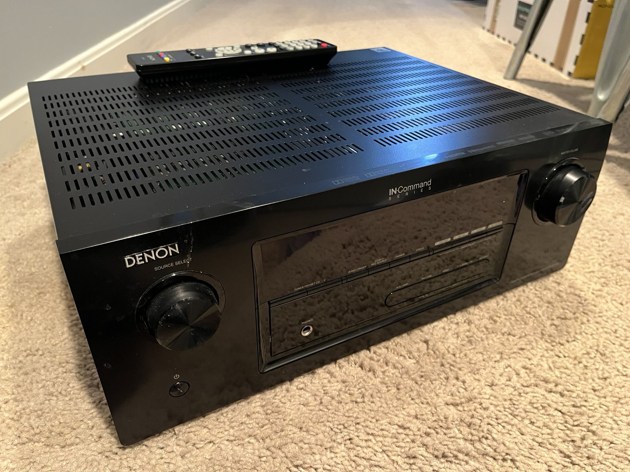 Denon AVR-2313CI 7.2 Audio Video receiver with remote