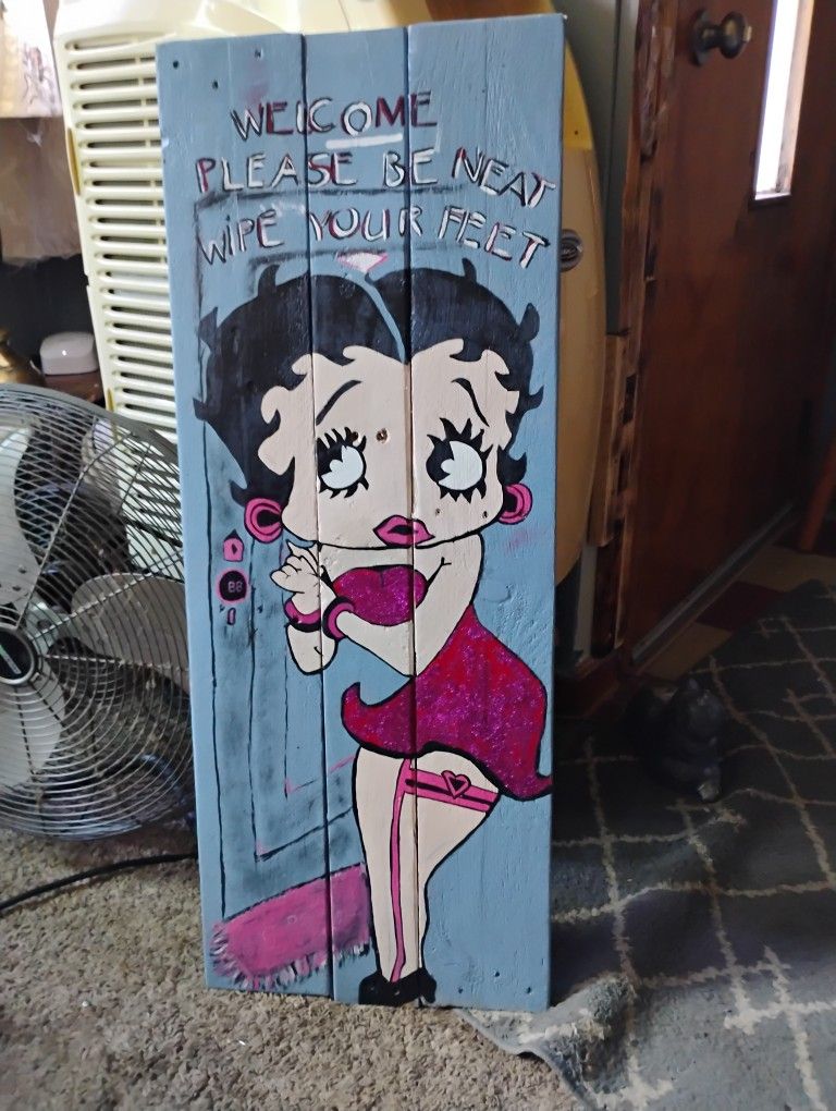 Porch Decoration Betty Boop