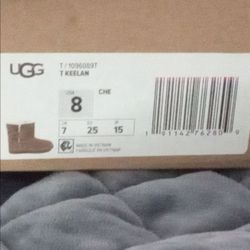 UGG T Keelan Toddler Boots Size 8