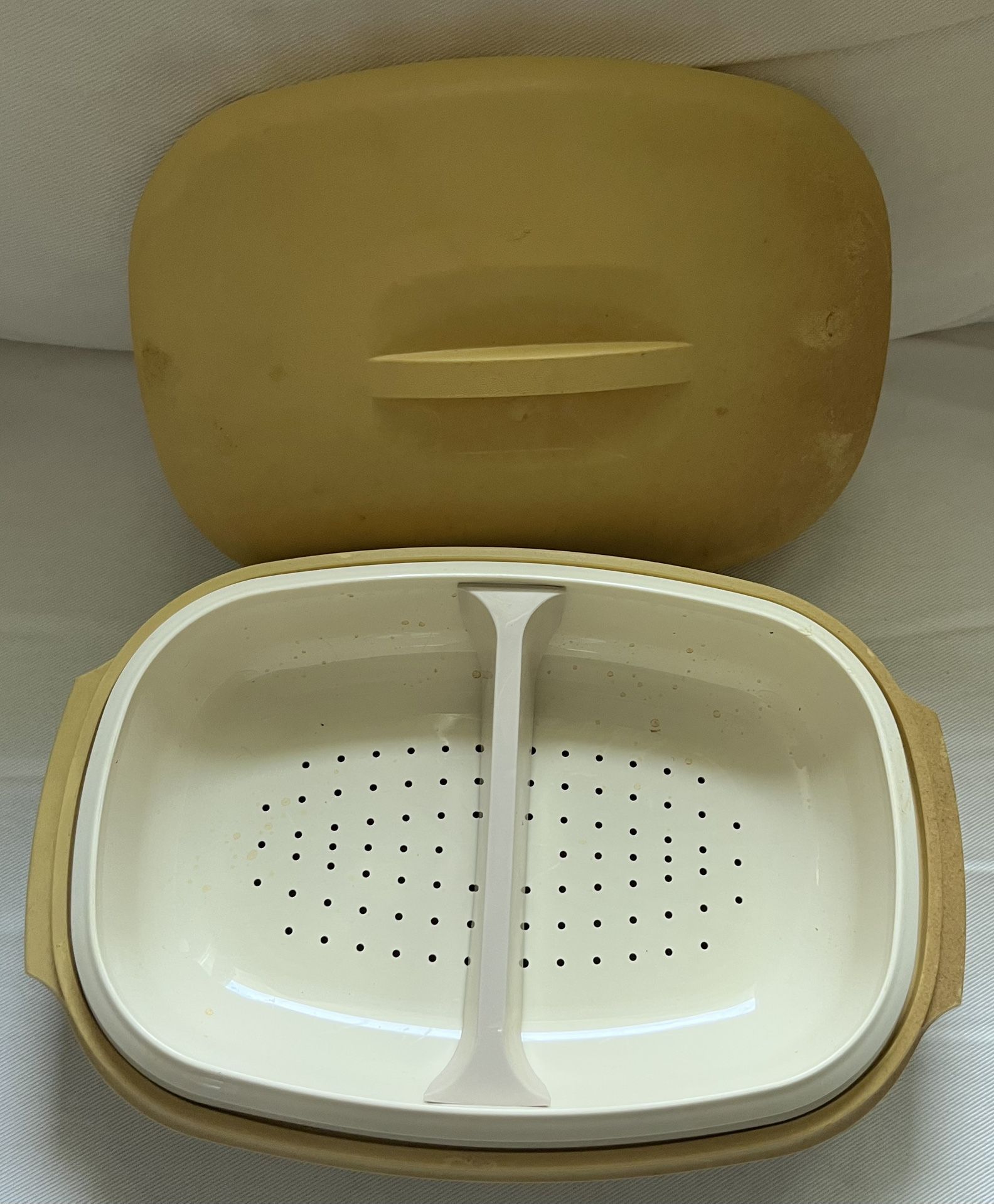 Vintage Tupperware 3 Piece Microwave Steamer