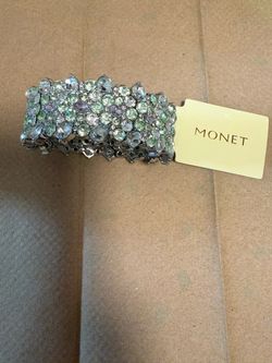 Monet Crystal Statement Bracelet