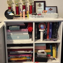 Simple White Bookshelf