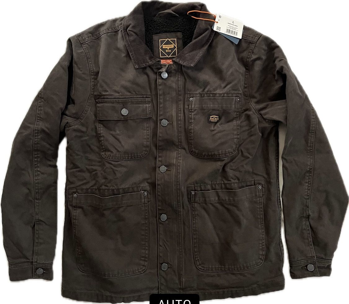 Superdry Mens Workwear Ranch Jacket (Available Sizes : S, M, L, XL)