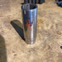 Matco 1/2” Drive Deep 6 Point Chrome 13/16