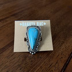 Dakota Ray turquoise ring