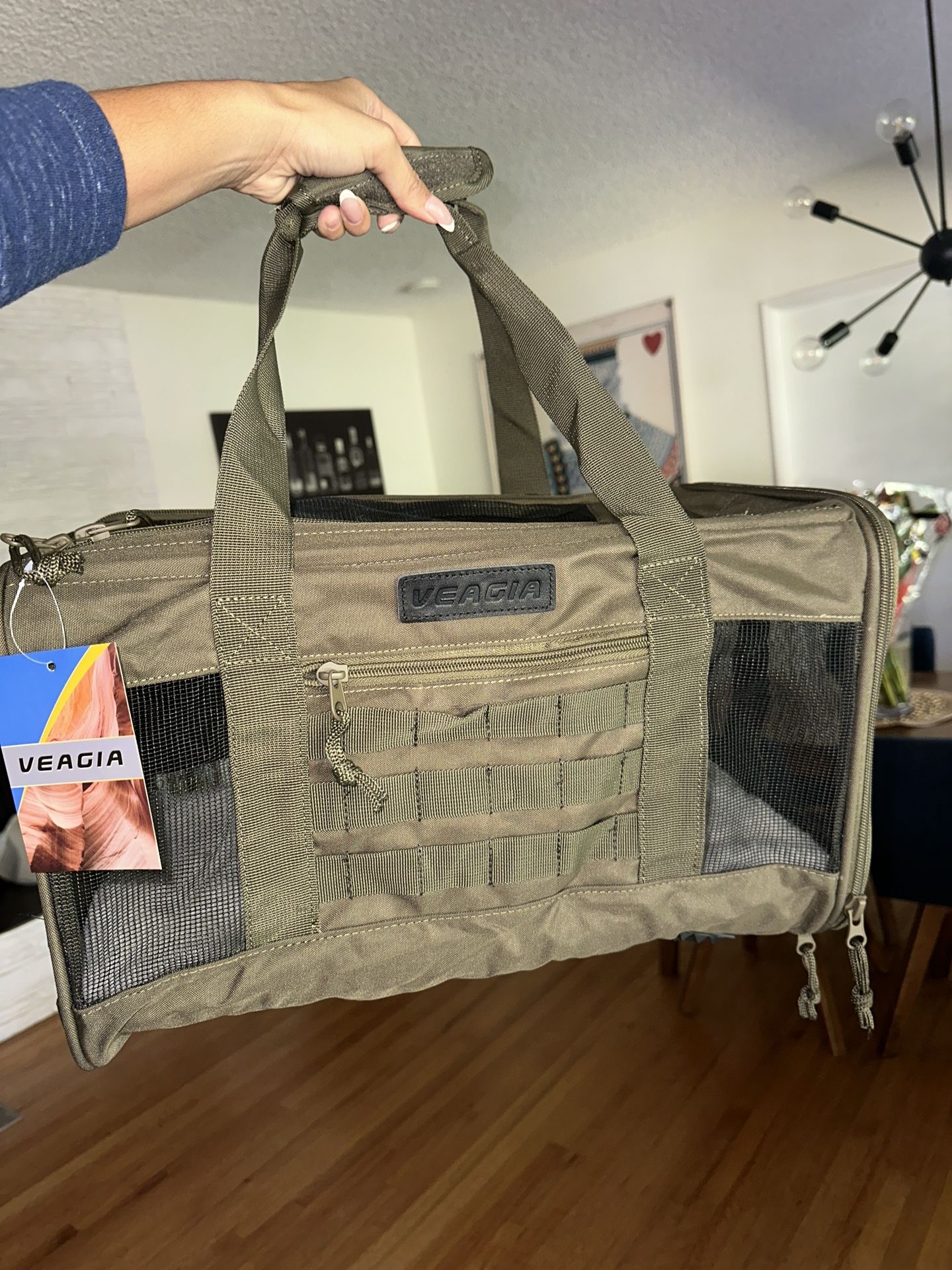 Military Green Pet Carrier / Bag