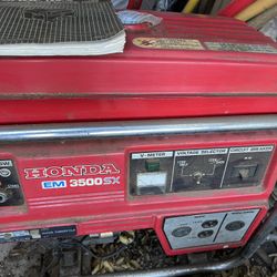 Honda 3500 EM3500SC Generator 