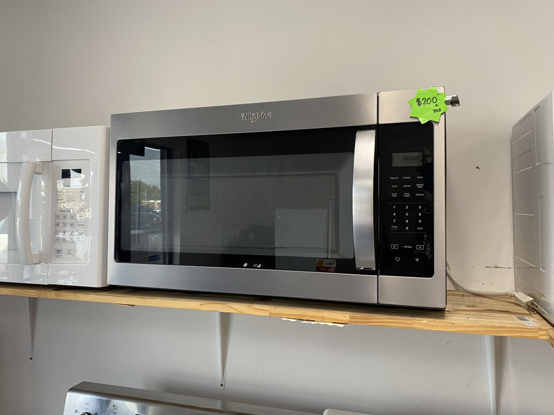 Whirlpool Stainless Microwave Over The Range